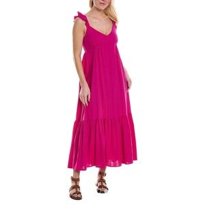 SALTWATER LUXE NWOT SZ M Elegant Pink Maxi Dress